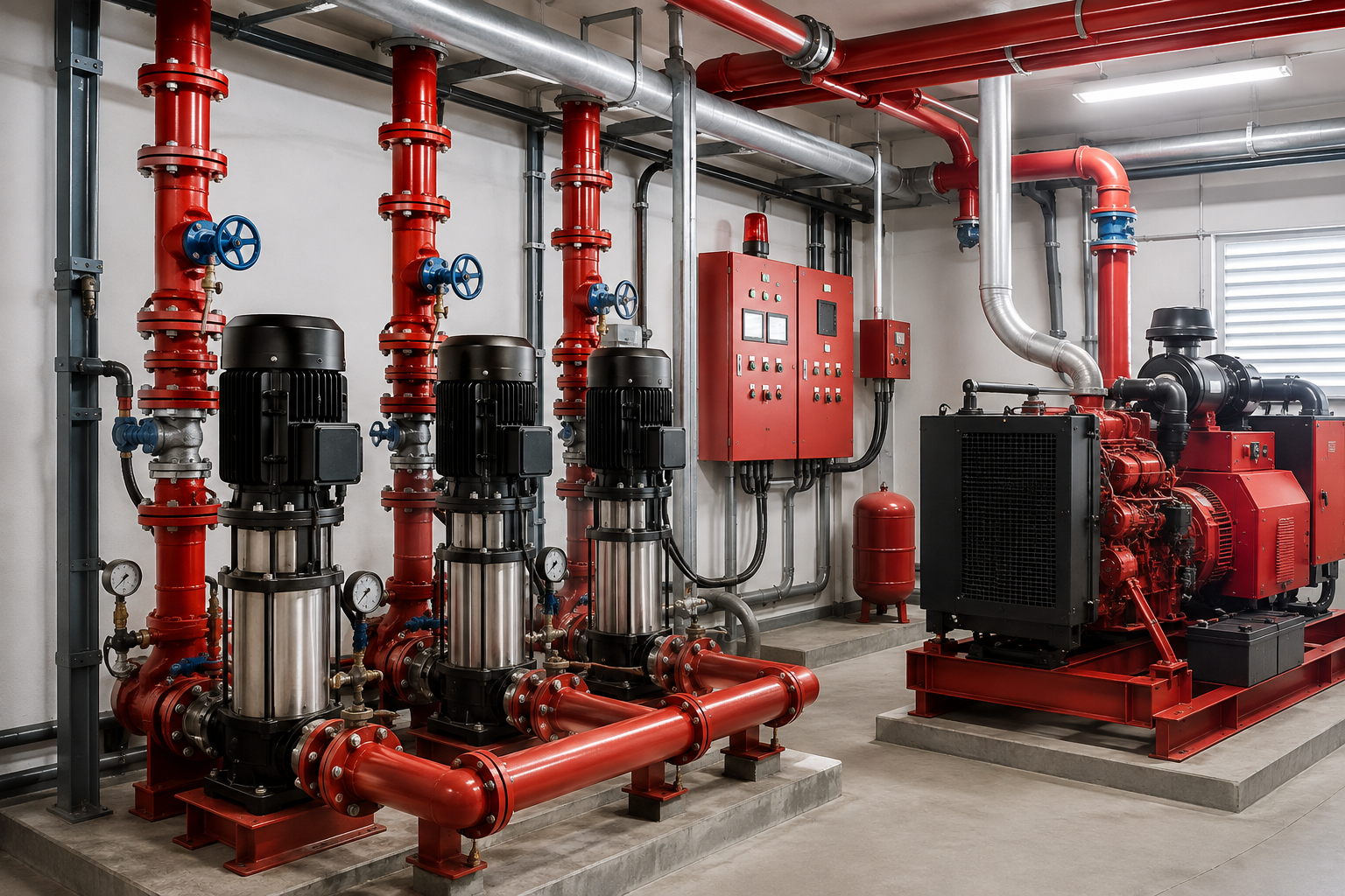 Automated Multi-Tier Pump Rooms