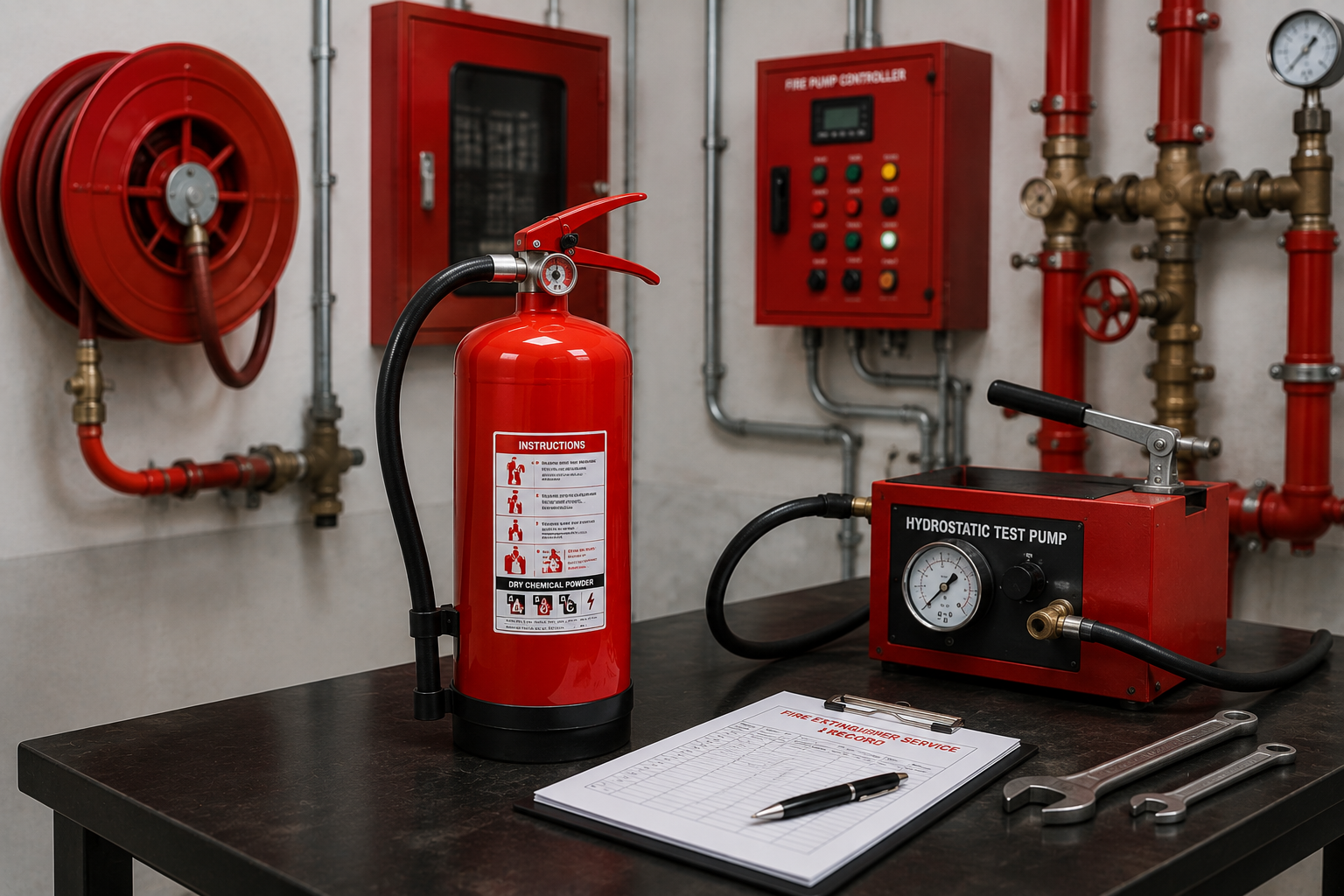 Statutory Fire Extinguisher Procurement, Certification & Refilling Services