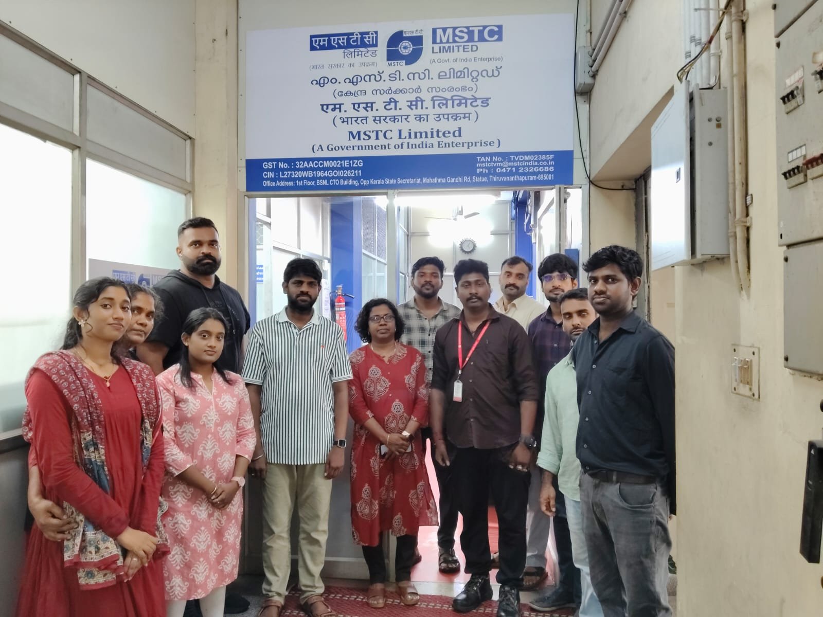 MSTC Ltd fire safety installation