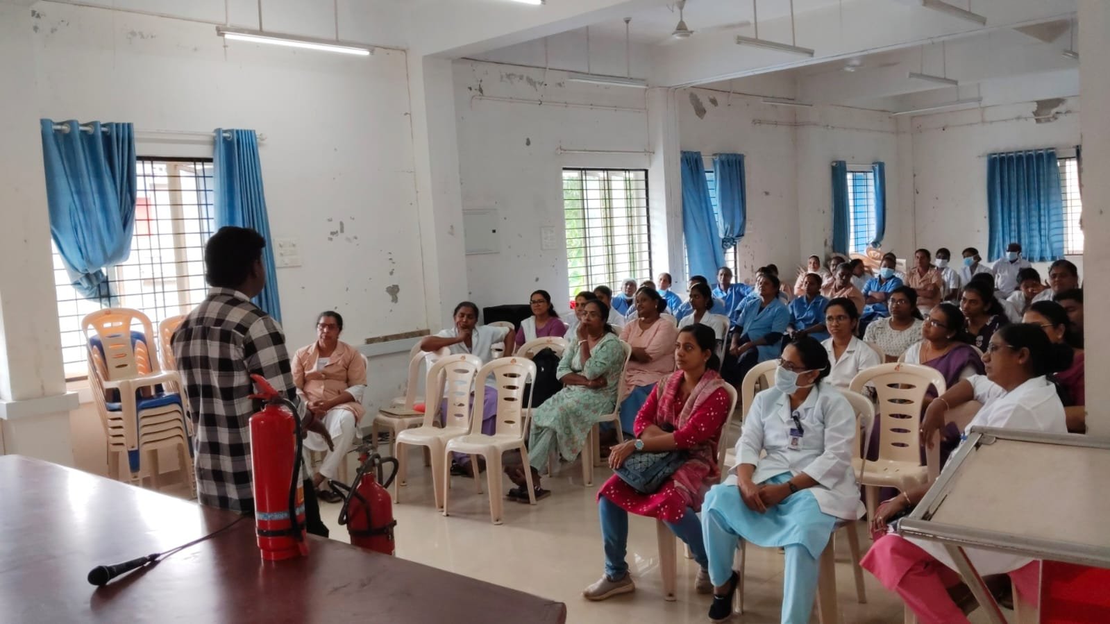 Govt. Taluk Hospital Varkala fire safety installation