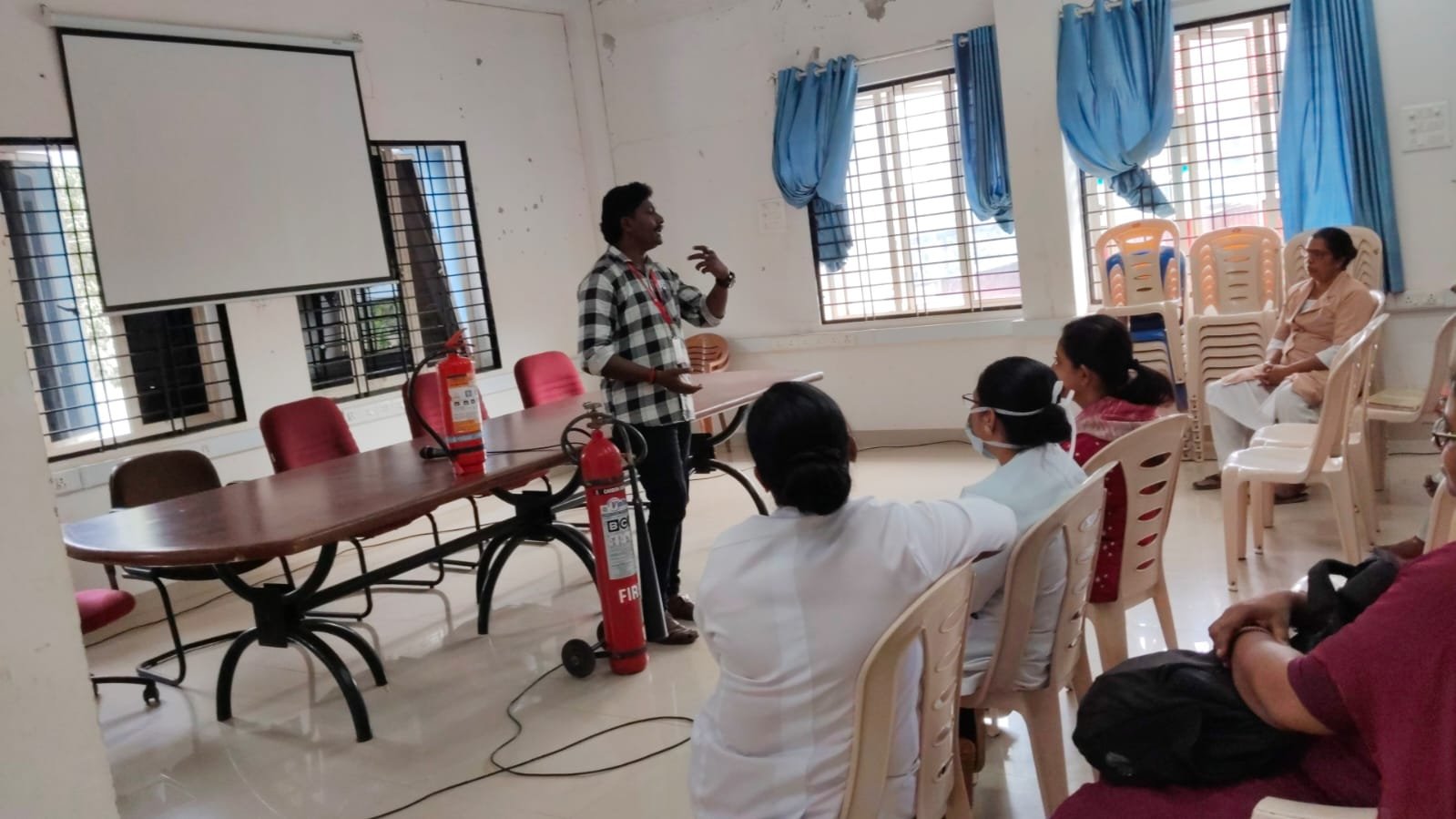 Govt. Taluk Hospital Varkala fire safety installation